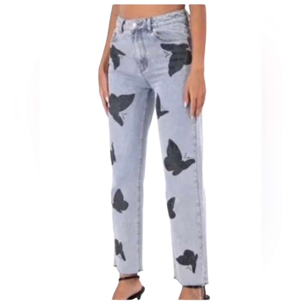 Adika butterfly jeans